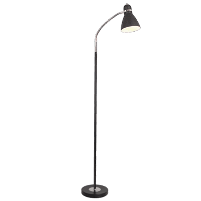 Brightstar SL1098 BK Metal Flexible Head Floor Lamp
