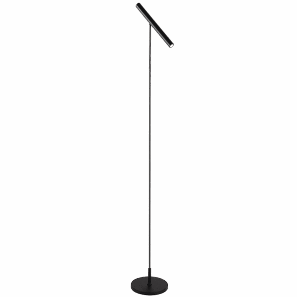 Brightstar SL404 MATT BLACK Metal LED Floor Standing Lamp