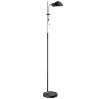 Brightstar SL432 BK Metal Standing Lamp with Moveable Arm
