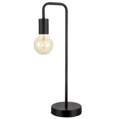 Brightstar TL620 BK Sand Black Metal Table Lamp