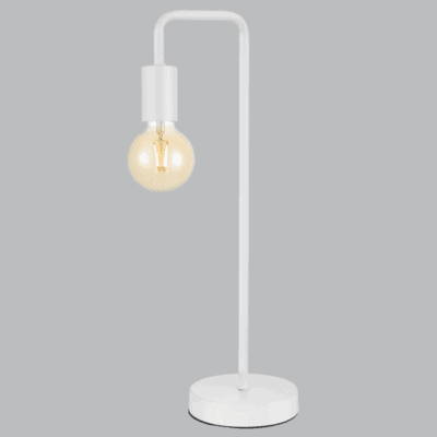 Brightstar TL621 WH Sand White Metal Table Lamp