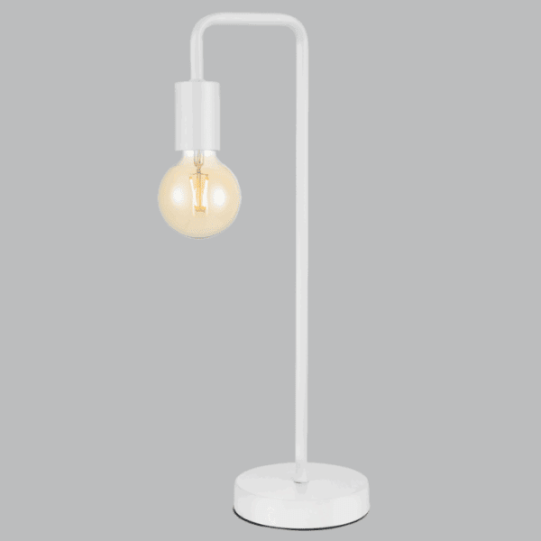 Brightstar TL621 WH Sand White Metal Table Lamp