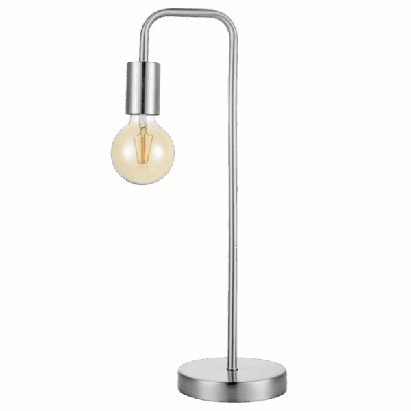 Brightstar TL622 SC Satin Chrome Metal Table Lamp