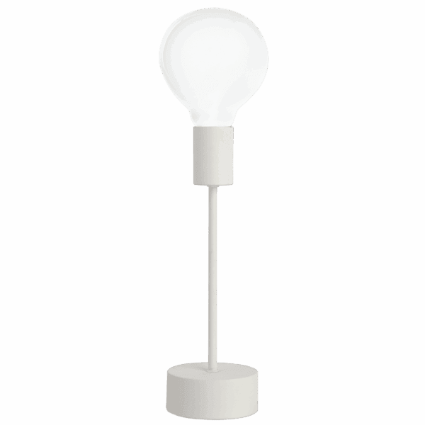 Brightstar TL634 SAND WH Metal Table Lamp