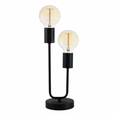 Brightstar TL652 MATT BK Metal Table Lamp