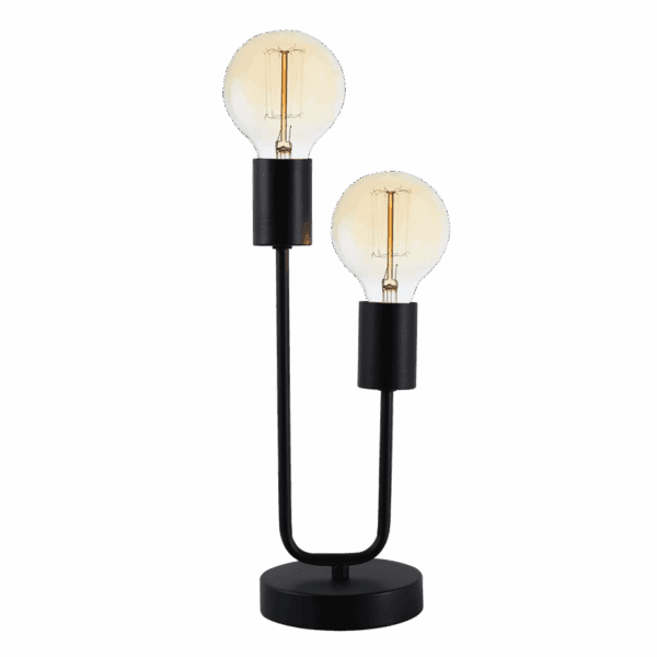 Brightstar TL652 MATT BK Metal Table Lamp