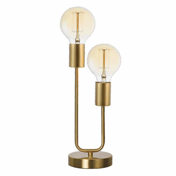 Brightstar TL654 BRASS Metal Table Lamp