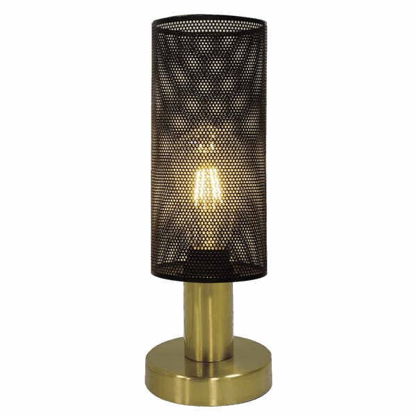 Brightstar TL704 BK/GD Metal Table Lamp