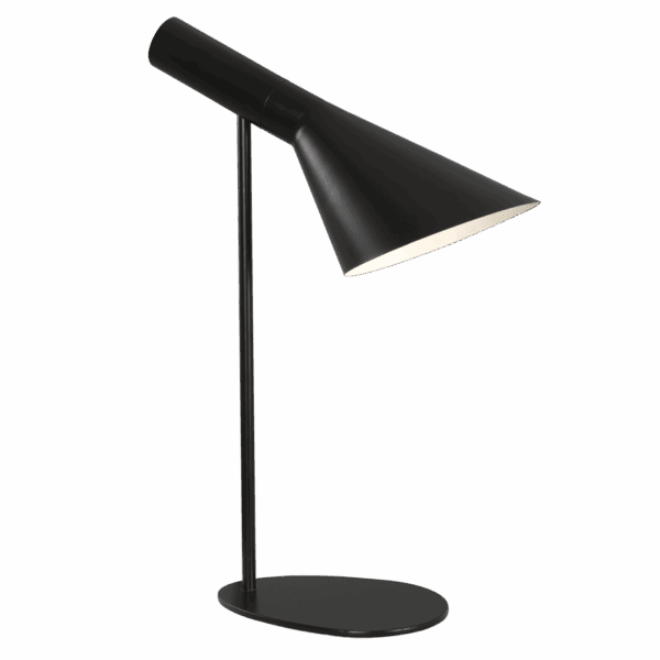 Brightstar TL853 BLACK Metal Table Lamp with Moveable Head