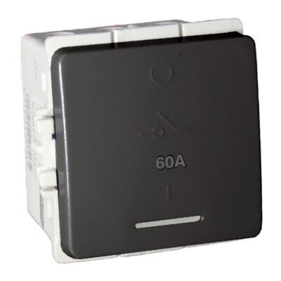 VETi 1 - 60A Triple Pole Isolator - Black Modular