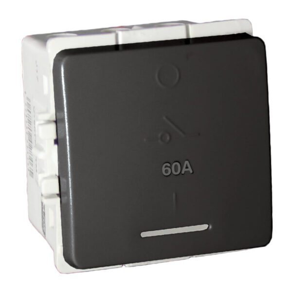 VETi 1 - 60A Triple Pole Isolator - Black Modular