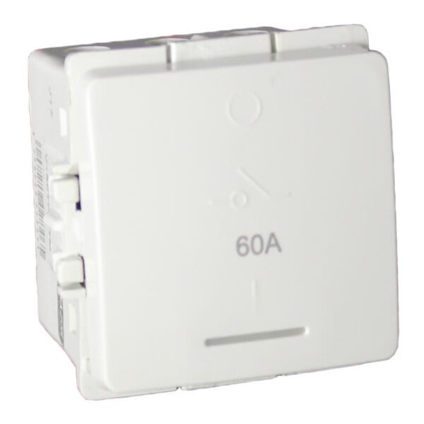 VETi 1 - 60A Triple Pole Isolator - White Modular