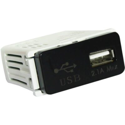 VETi 1 - USB Socket Outlet - Black Modular