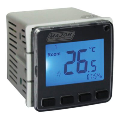 VETi 1 - 3000W / 13A Programmable Digital Thermostat - Black Modular