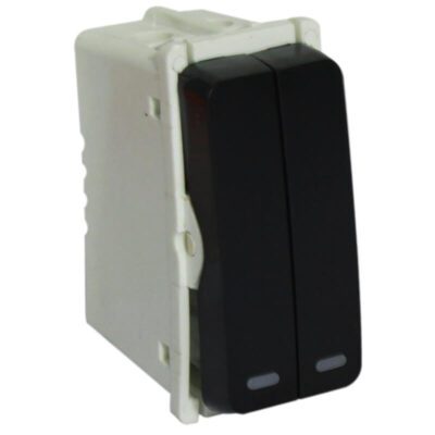 VETi 1 - One-Way Splitter Switch (1 Module) - Black Modular
