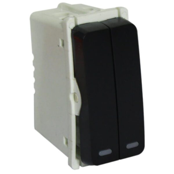 VETi 1 - One-Way Splitter Switch (1 Module) - Black Modular