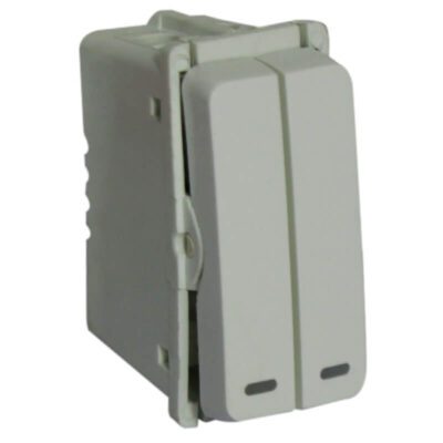 VETi 1 - One-Way Splitter Switch (1 Module) - White Modular