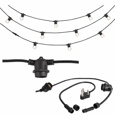 Brightstar WSC008 BLACK 5.5m Outdoor String
