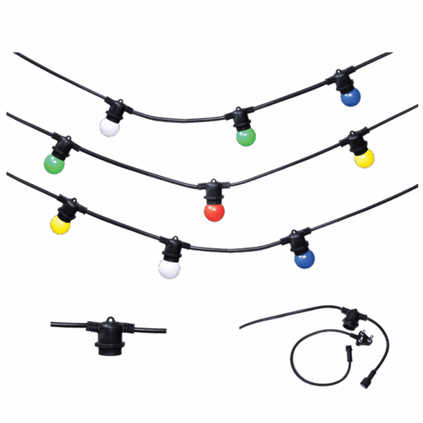 Brightstar WSC012 MULTICOLOUR 5.5m Outdoor String Lights