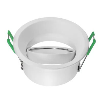 Mesmerize Deep Anti-Glare Tiltable Pure Aluminium Downlighter Fitting – White