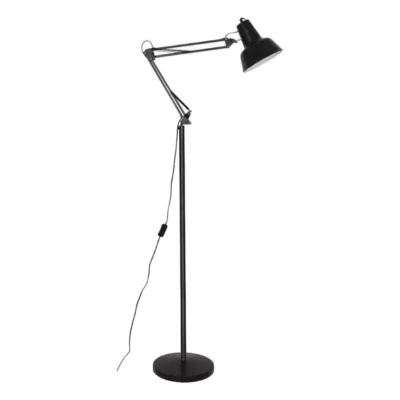 Brightstar SL086 BK Metal Floor Lamp with Movable Arms