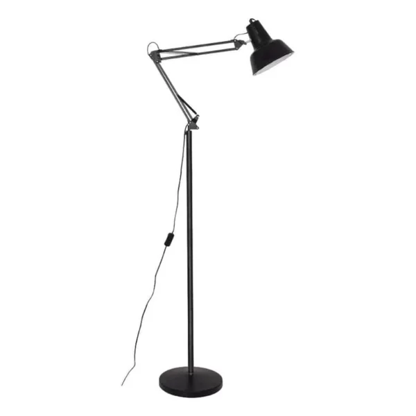 Brightstar SL086 BK Metal Floor Lamp with Movable Arms