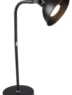 Brightstar TL185 BK LED, Metal Desk Lamp with Rotatable Head
