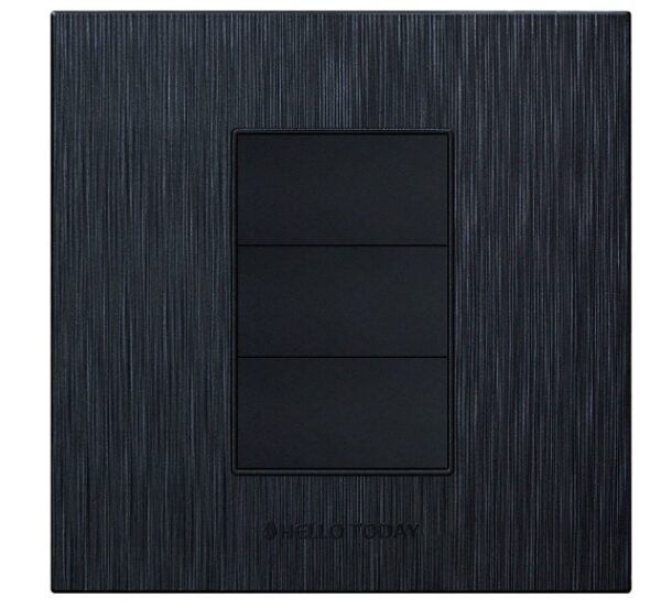 Blank Cover Black Design (S6) 4x4 - Hello Today