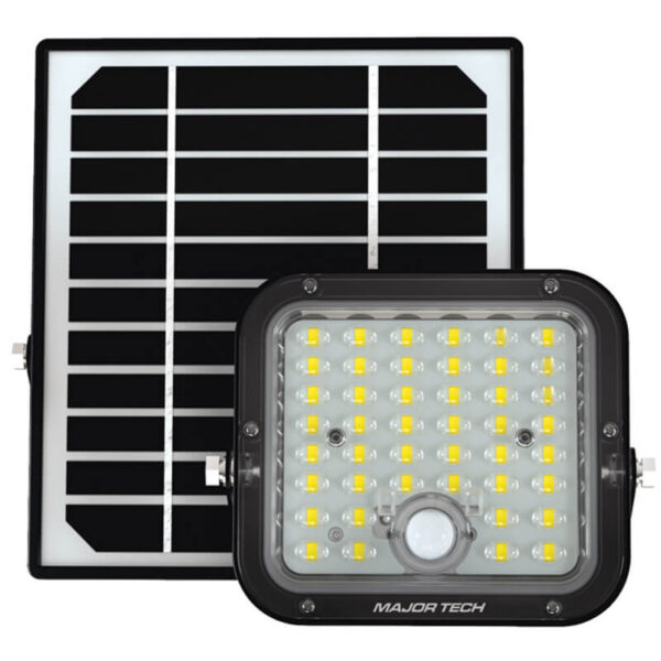 Major Tech 10W 1500Lm Solar Power LED Flood Light
