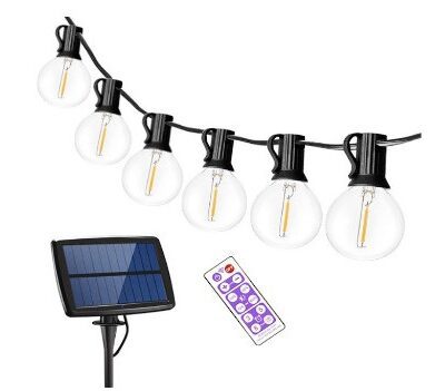 10M 20 LED Solar String Light Waterproof LED
