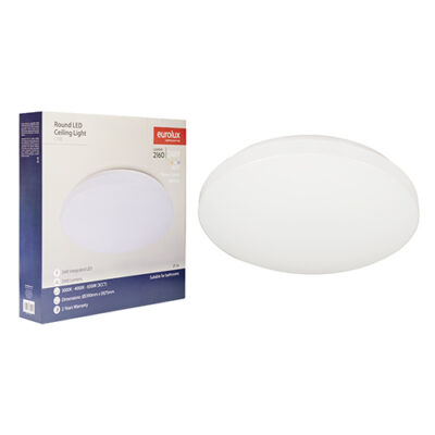 Eurolux Classic Ceiling Light LED 24w 3CCT - C748