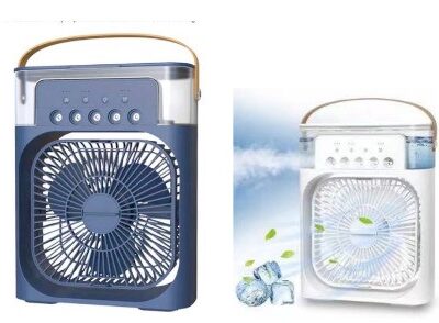 Dual Air Cooling Fan and Mister