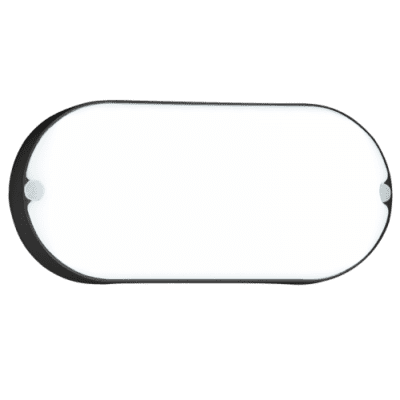 Brightstar BH134 BLACK LED Oval PP Bulkhead