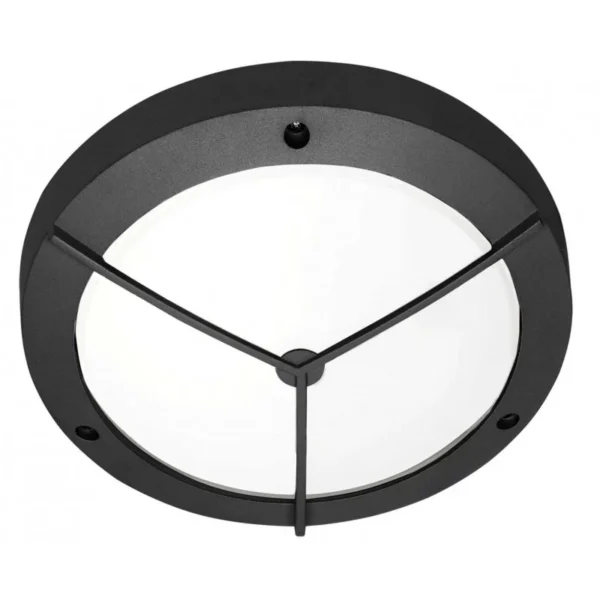 Brightstar BH050 Black Die Cast Aluminium with Frosted Glass