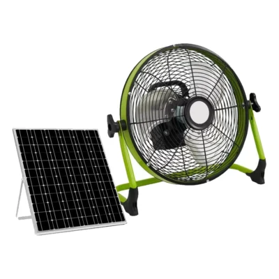 14" Solar Floor Fan