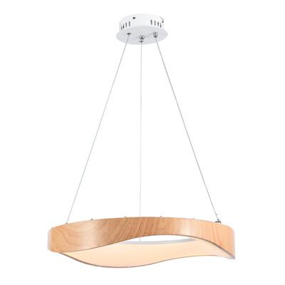 Eurolux Ellipse Pendant Wood Print LED 23w 3000K - P1332