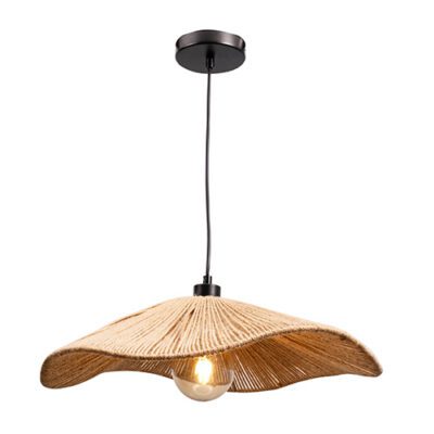 Eurolux Wave Pendant 500mm LED 5w Hemp - P1344