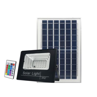 120W RGB Solar Flood Light - Hello Today