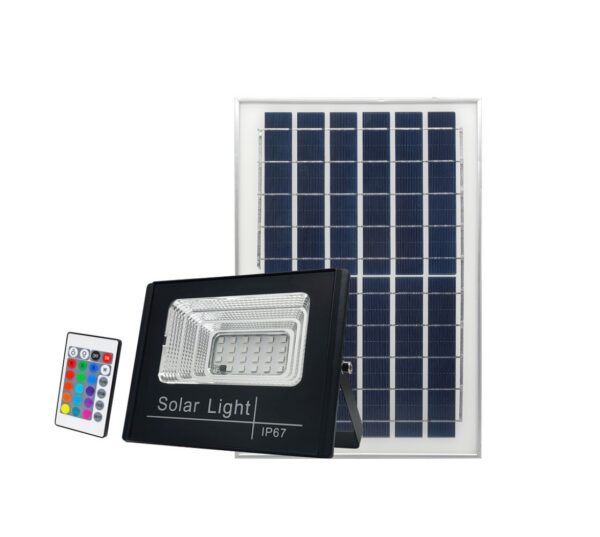 120W RGB Solar Flood Light - Hello Today