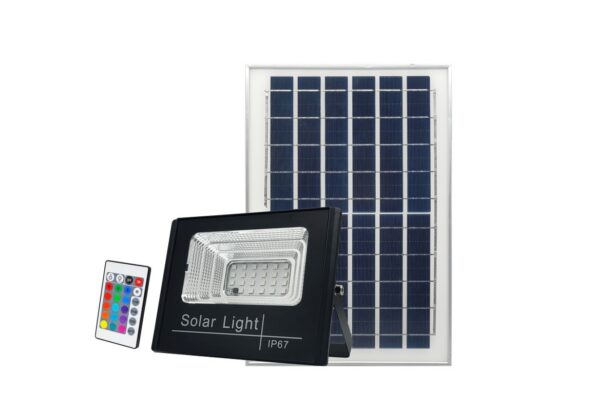200W RGB Solar Flood Light - Hello Today