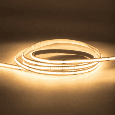 Fivestar 15W/m 8mm 12V COB LED Strip Light 5 Meter 3000K