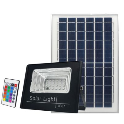 300W RGB Solar Flood Light - Hello Today
