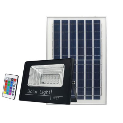 400W RGB Solar Flood Light - Hello Today