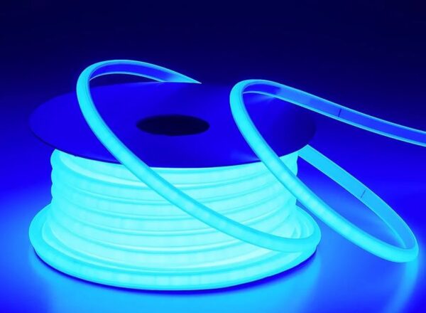 220V LED Cob Strip Light CNGR Blue - 50 Meter Roll
