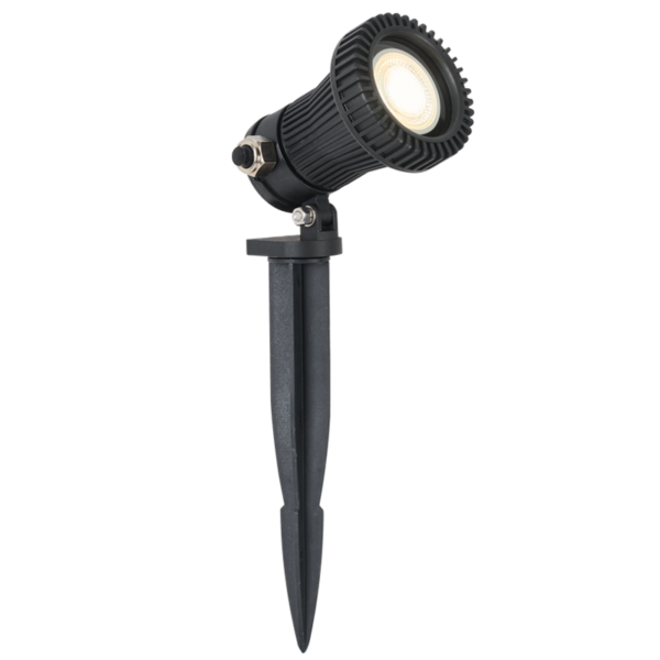 Brightstar GS022 BLACK 12V Garden Spike Light without Cable