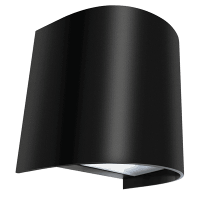 Brightstar L129 BLACK Down Facing PC Fitting Wall Light