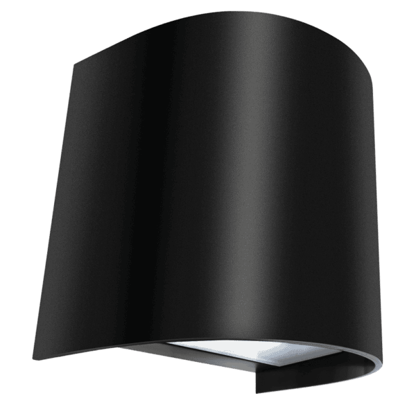 Brightstar L129 BLACK Down Facing PC Fitting Wall Light