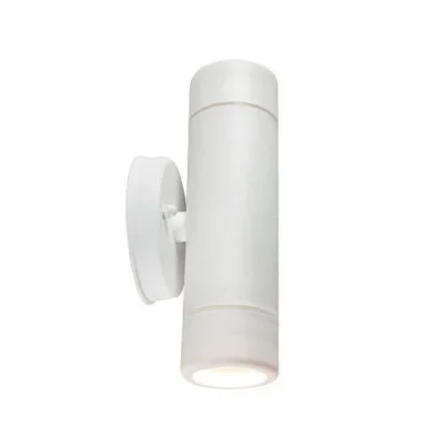 Brightstar L332 WHITE Up And Down Facing PVC Wall Lamp