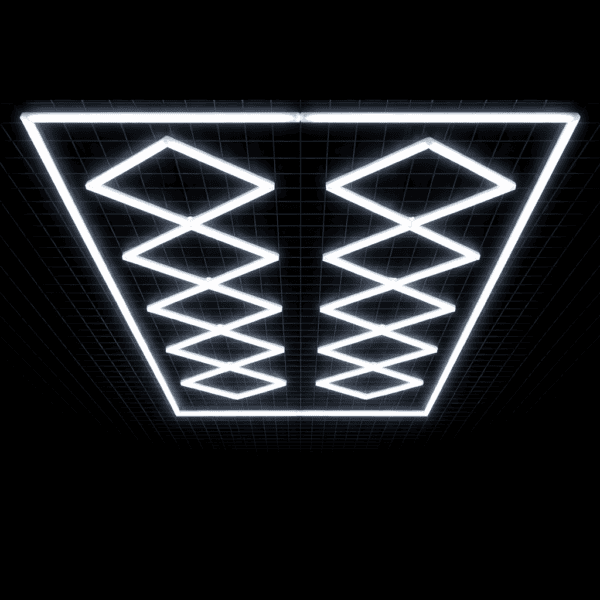 600W 10 Diamond LED Light 6500K