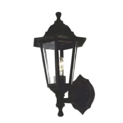 Brightstar L320 BLACK Up Facing 6 Panel Polypropylene Wall Lantern